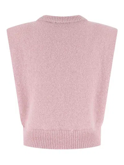 Rotate Birger Christensen Chaleco - Color Carne Y Neutral In Pink