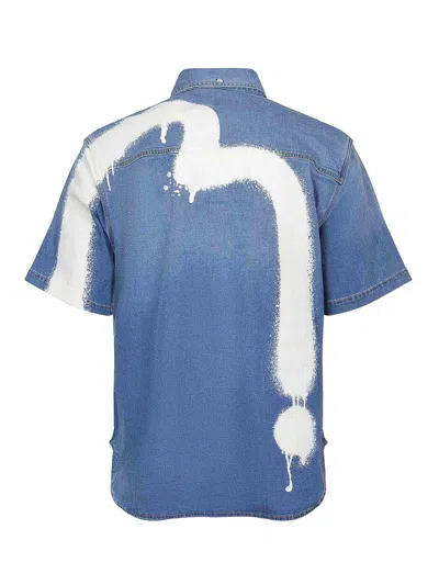 Evisu Shirt Made Of Denim. In Multi