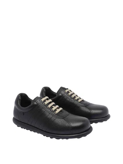 Camper Zapatos Con Cordones - Negro In Black