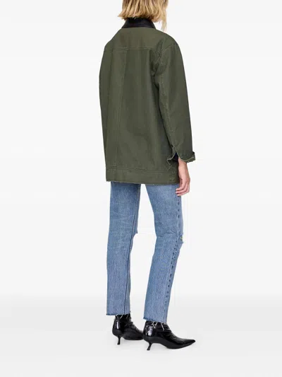 Anine Bing Abrigo Corto - Verde In Multi