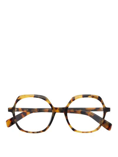 Kaleos Gafas - Rojo Oscuro In Brown