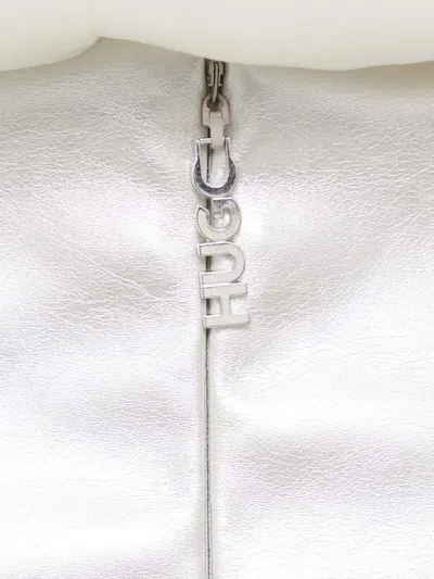 Hugo Boss Panelled Mini Skirt In White