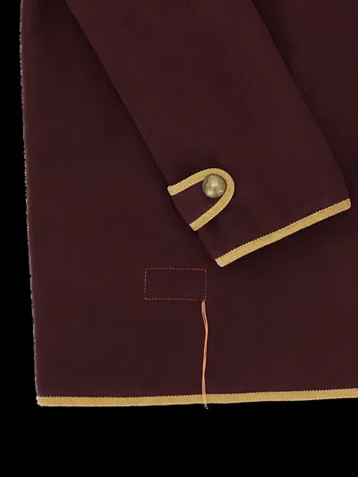 Fortela Danielle Wool Jacket In Red