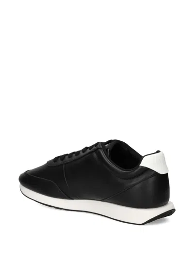 Calvin Klein Retro Runner Sneakers In Black