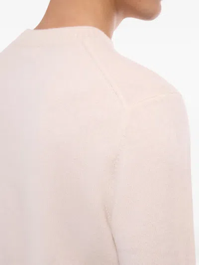 Fursac Crew-neck Cashmere Sweater In Neutral