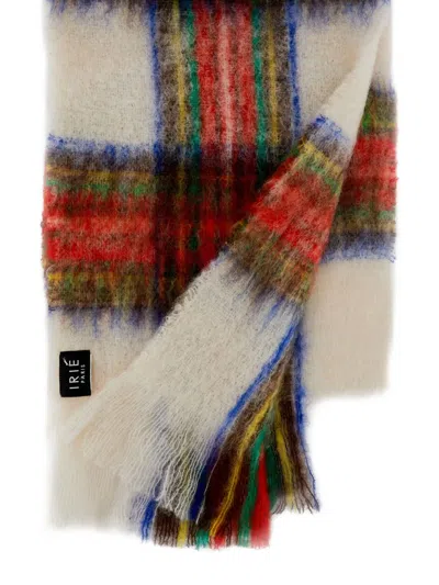 Irie Plaid Scarf In Red