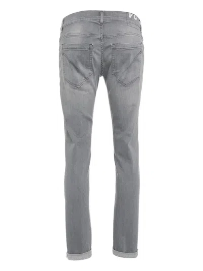 Dondup Five-pockets Jeans In Gray