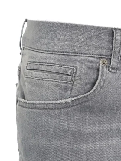 Dondup Five-pockets Jeans In Gray