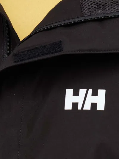 Helly Hansen Hooded Zip Jacket In Black