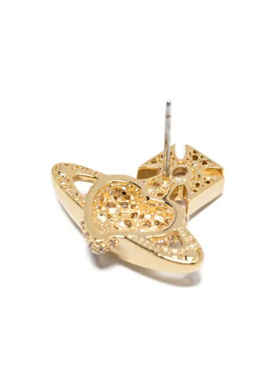 Vivienne Westwood Agnatha Earrings Accessories In Burgundy