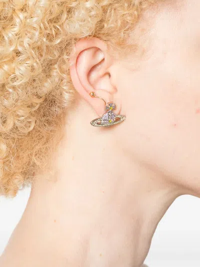 Vivienne Westwood Kika Earrings Accessories In Brown