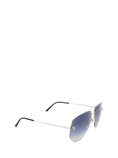 Cartier Sunglasses In Silver