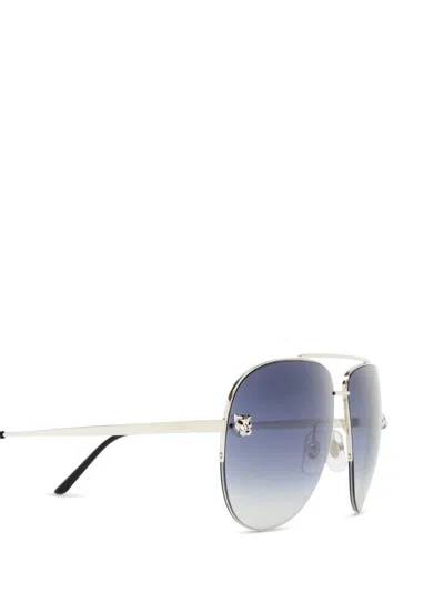 Cartier Sunglasses In Silver