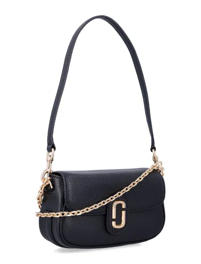 Marc Jacobs Clover Design Shoulder Bag With Chain Strap In Black