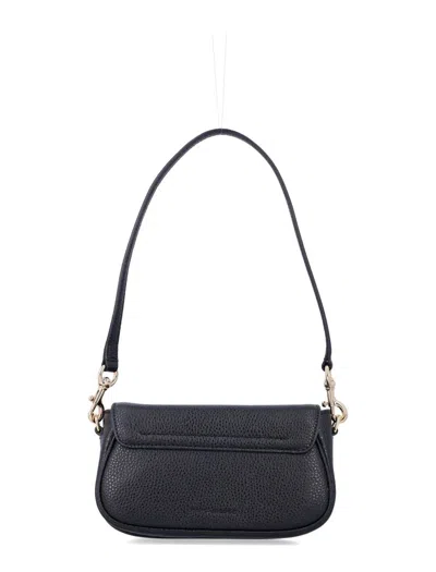 Marc Jacobs Clover Design Shoulder Bag With Chain Strap In Black