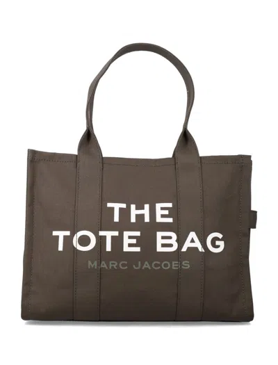 Marc Jacobs Spacious Canvas Tote Bag Design In Green