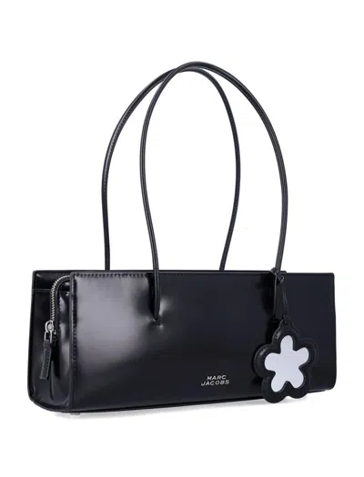 Marc Jacobs The Mirror Satchel In Black