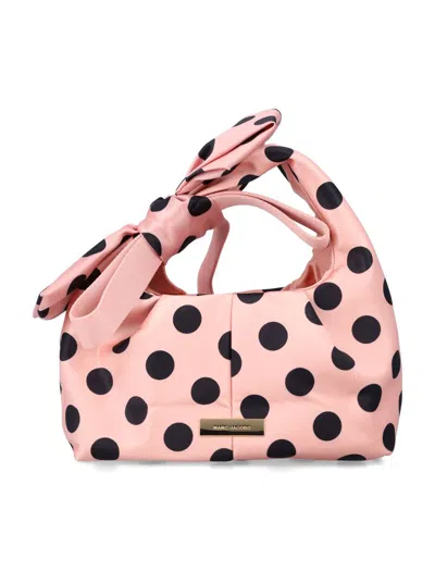 Marc Jacobs The Mini Sack Satin Dot In Multi
