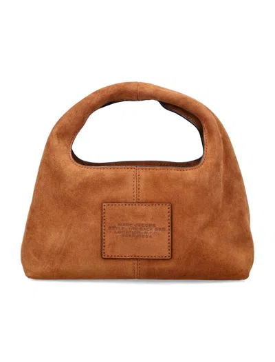 Marc Jacobs The Mini Sack Suede In Brown