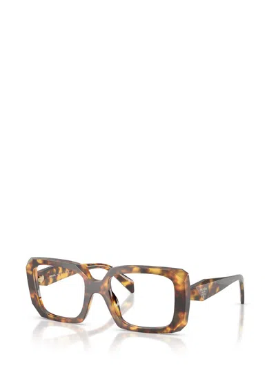 Prada Full Frame Sunglasses In Brown