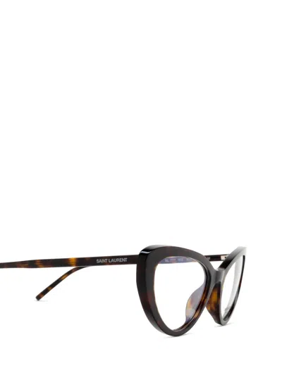 Saint Laurent Eyewear Eyeglasses In Brown