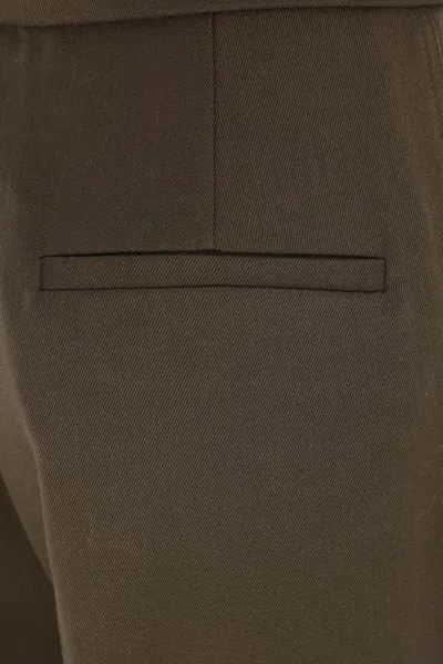Max Mara Trousers In Brown