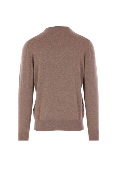 Lardini Sweaters In Brown