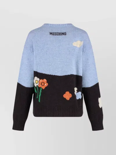 Moschino Sweater In Multi