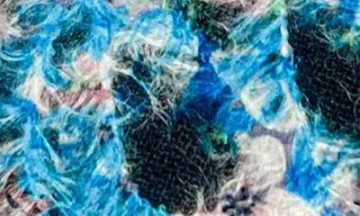 Marcus Adler Abstract Jersey Touchscreen Gloves In Blue