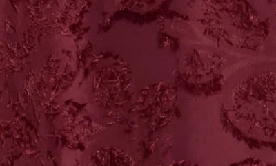 Nordstrom Rack Tie Neck Long Sleeve Top In Burgundy