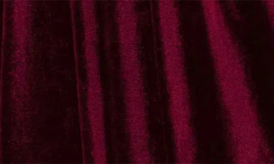 Speechless Kids' Embellished Velvet Party Dress In Burgundy