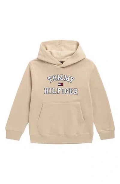 Tommy Hilfiger Kids' The Varsity Graphic Hoodie In Brown
