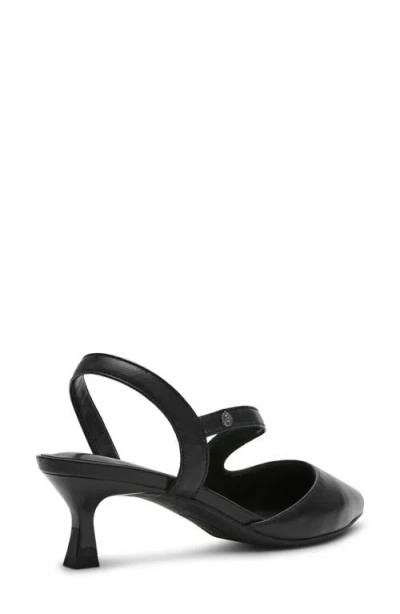 Anne Klein Iman Pointed Toe Slingback Pump In Black