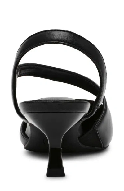 Anne Klein Iman Pointed Toe Slingback Pump In Black