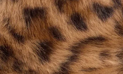 Steve Madden H-zoe Leopard Print Bucket Hat In Brown