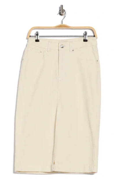 Dl1961 Lexie Denim Skirt In Neutral
