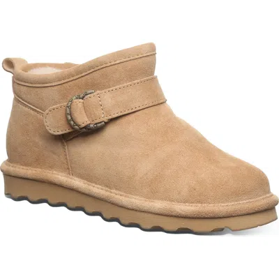 Bearpaw Petite Buckle Boot In Brown