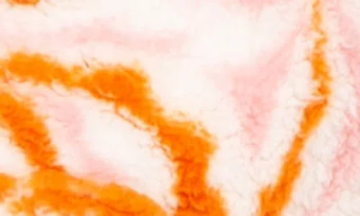 Roxy Cold Surf Print Fleece Jacket In Multi