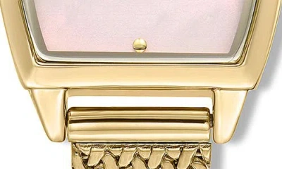 Ettika Timeless Texture Watch In Gold