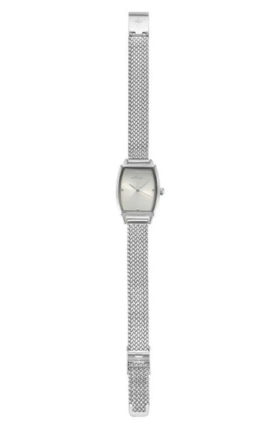 Ettika Timeless Texture Watch In Metallic