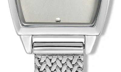 Ettika Timeless Texture Watch In Metallic