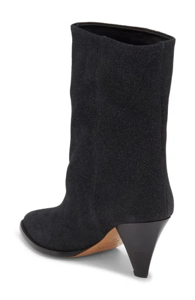 Isabel Marant Rouxa Pointy Toe Bootie In Multi