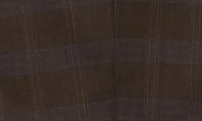 Zegarie Glen Plaid Mélange 3-piece Suit In Brown