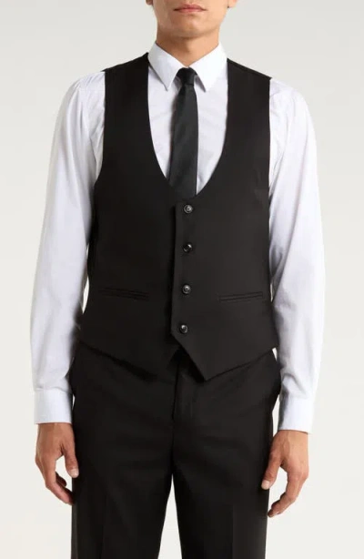 Zegarie Stretch 3-piece Suit In Black