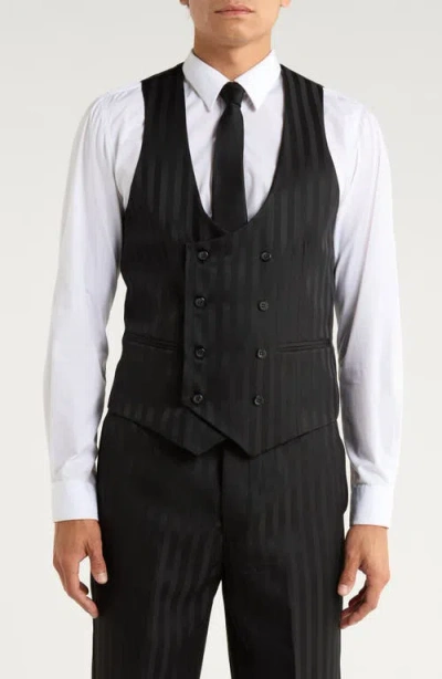 Zegarie Stretch 3-piece Suit In Black