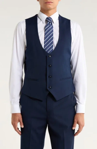 Zegarie Stretch 3-piece Suit In Blue