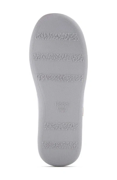 Floopi Sydney Ribbed Slipper In Purple