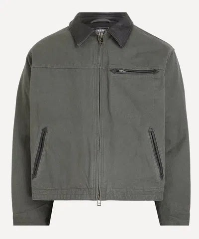 Frizmworks Mens Heavy Canvas Work Jacket In Gray