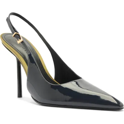 Schutz Leona Glam Slingback Pump In Blue