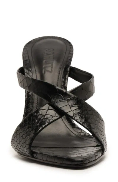 Schutz Glenda Mule Heel In Black, Women's At Urban Outfitters In Black